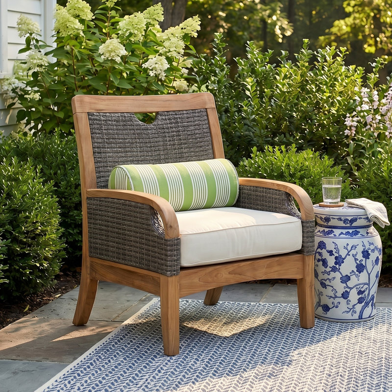 Brookfield Teak Patio Chair with Cushions