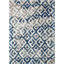 Tapis bleu à poils longs Asay-1223531470