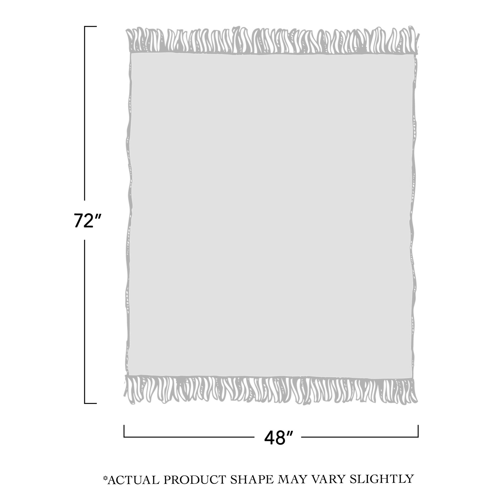 Takara Throw Blanket, Denim
