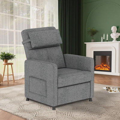 Fauteuil inclinable inclinable à réglage électrique avec massage et poches latérales chauffantes et port USB