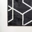Tapis noir / blanc Mashawna-1514162537