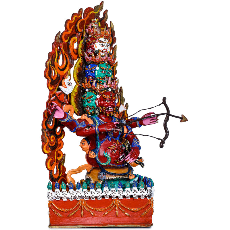 Figurine bouddhiste tibétaine Rahula