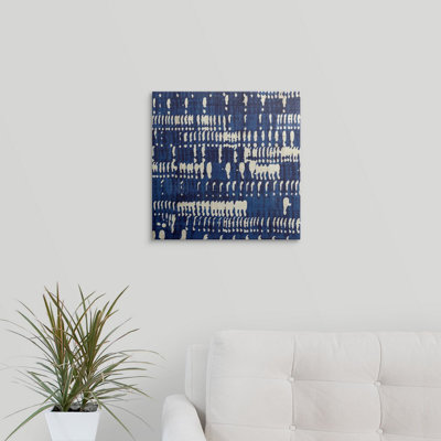 « iv », impression Indigo Batik