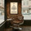 Lustre en cristal Fashion Pampas Grass Arms