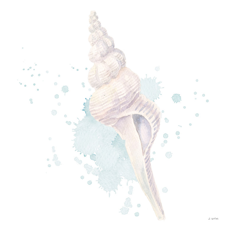 "Salento Coast V" par James Wiens - Art textuel sur toile tendue, H 20 po x l 20 po, Toile tendue, Non