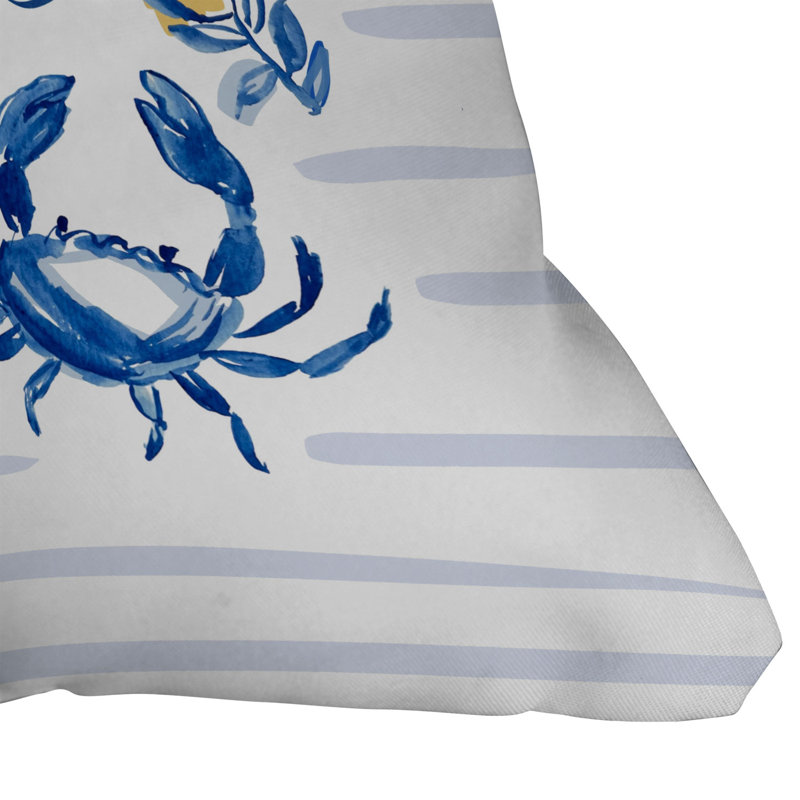 Coussin décoratif Brittce, Carré 16 po