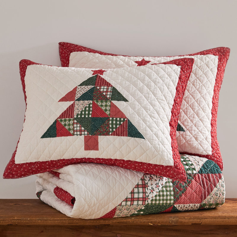 Ensemble de courtepointe Patchwork Pine