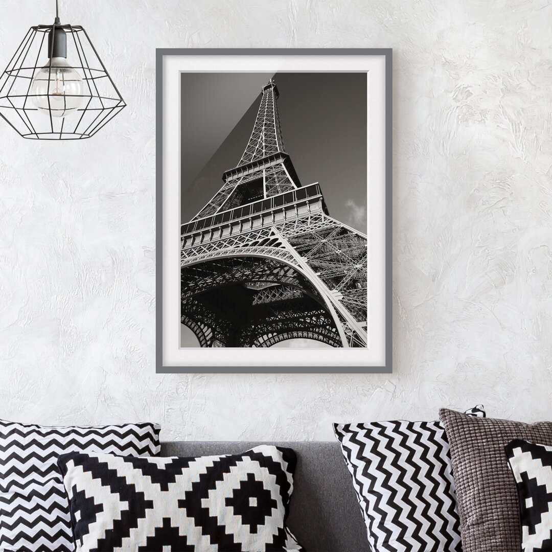 Gerahmtes Poster „Eiffel Tower“