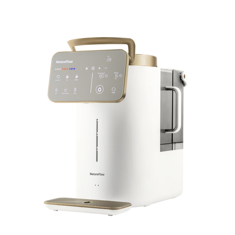 NatureFlow Y6 Desktop Reverse Osmosis Hot and Cold Water Mineralization System  certified by FDA/NSF/UL standards