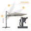 Parasol Deazia 120 avec contrepoids inclus-1886389060