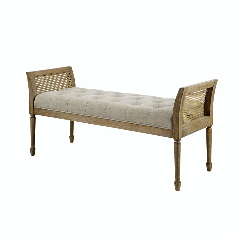 Basra Polyester Upholstered Bench