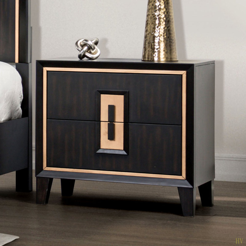 Poignée moderne en bois pour table de chevet 1pc