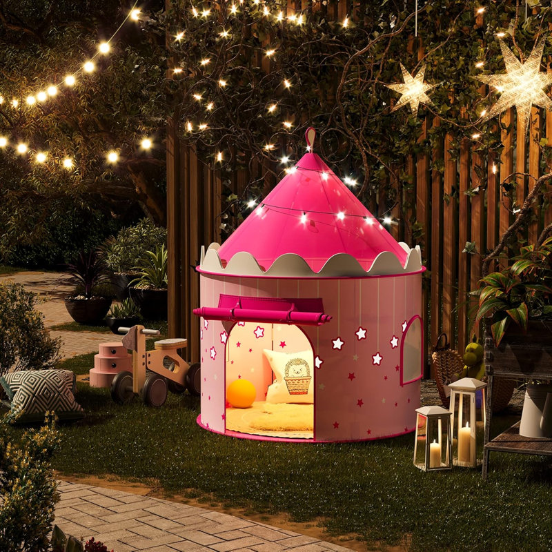 LEDREM 101cm W x 101cm D Pop-Up Play Tent