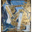 Seated Figure Gold Print by Robert Robinson