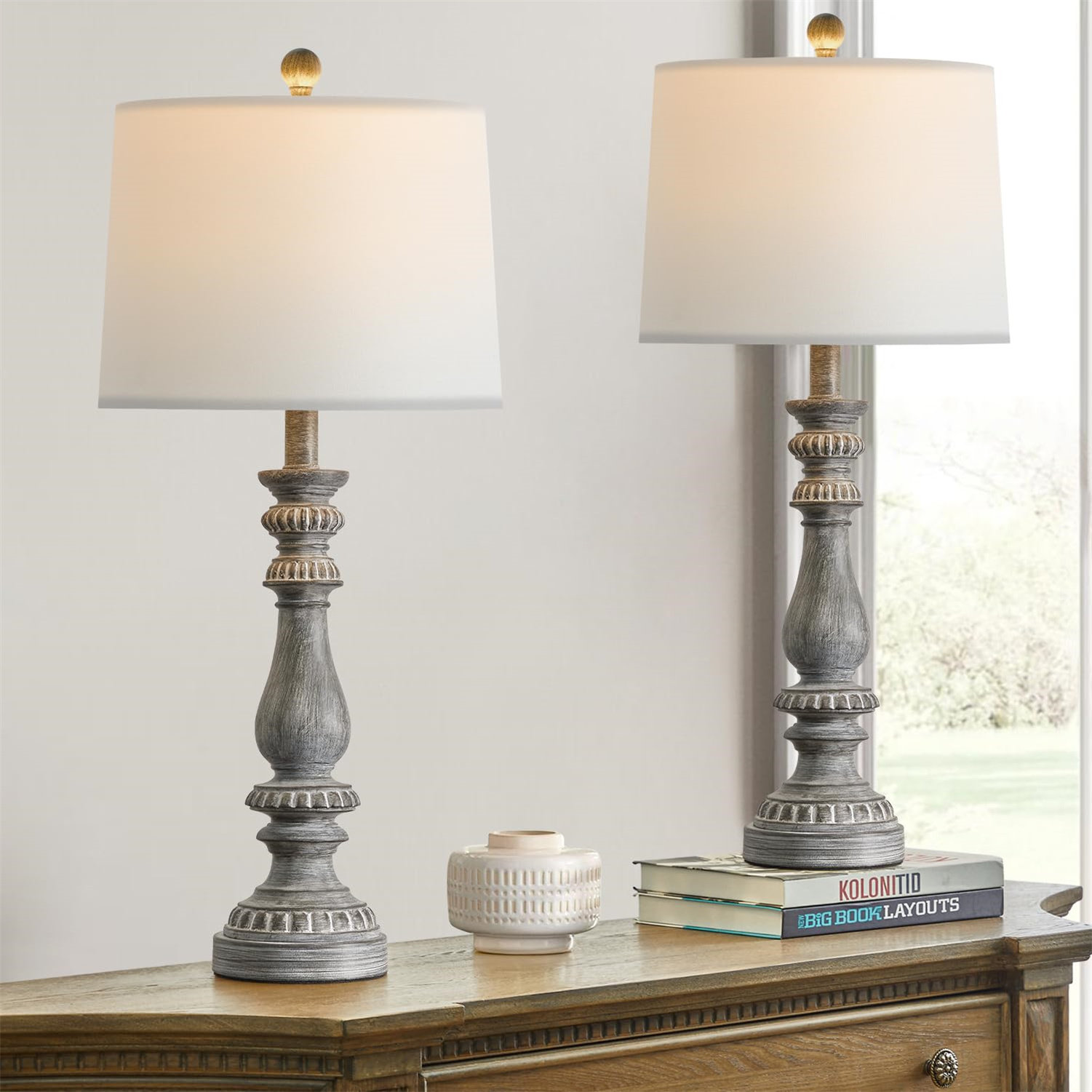 Alcott Hill® Philomena Resin Table Lamp | Wayfair