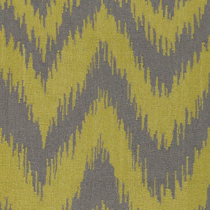 Tapis vert / gris en laine tissé à la main Lowery, Rectangle 8 pi x 11 pi