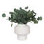 Vase et accent d'eucalyptus Uttermost Essence