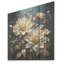 «Blue Cornflowers Tranquility» - Art mural en bois sur bois de pin naturel-81286328