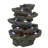 Resin Stone Multi-Level Fountain with LED Light