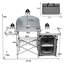 Table pliable portative 57,5 po