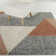 Tapis rose / gris / brun Satterlee