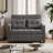 Adjustable Armchair, Convertible Single Sofa Bed, Pull-out Sleeper Chair-1483396938
