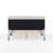 Martha Stewart Britta Upholstered Platform Bed With Piped Detail Headboard-97967475-97967474