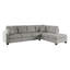 Canapé modulaire en microfibre 2 pièces 109,5 po Mulrey-1253813542