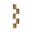 Neeson 117.2cm H x 22cm W Wood Corner Bookcase