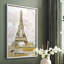«Eiffel Tower Glitz», reproduction encadrée - bois massif-94672998-94673002