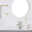 Porte-peignoir mural Kree Collection - Accessoires de salle de bain - Or brossé-61773624
