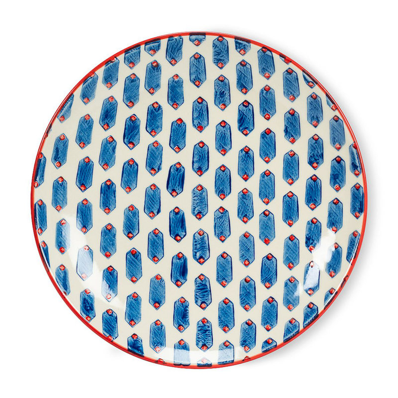 Assiette à dessert 8 po Hexagons