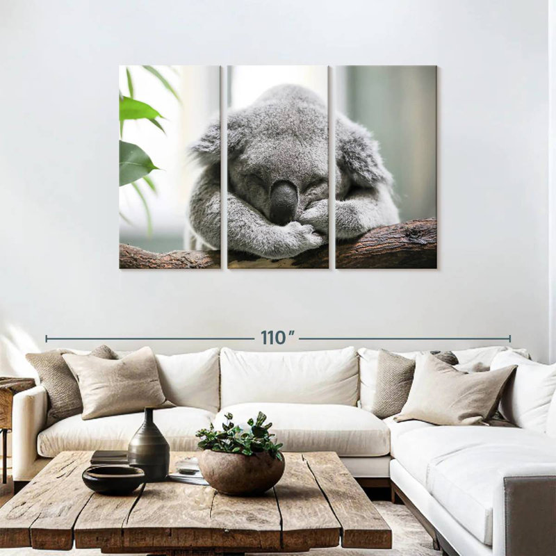 Brampt Napping Koala, 48" H x 74" W