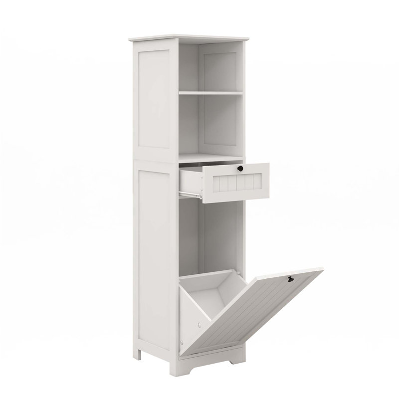 Armoire de trieur de linge inclinable à un tiroir