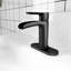 Robinet de salle de bain à un trou avec drain-61744975