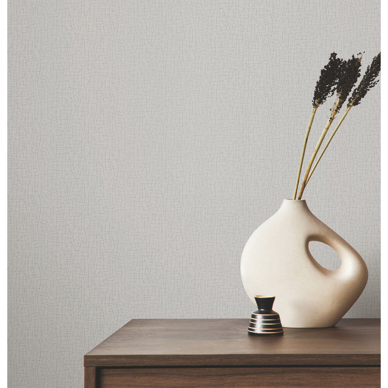 Papier peint Cary, Gris