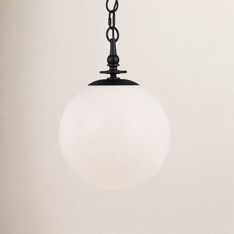 Capri 1 - Light Pendant, Aged Iron, 20.125" H x 13.75" W x 13.75" D