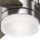 54" Exeter 3 - Blade Standard Ceiling Fan with Remote Control and Light Kit Included