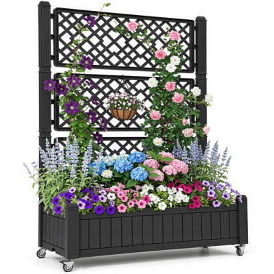 Planter Box With Trellis