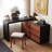 Makeup Vanity with Light mirror,6 drawers