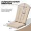 Coussin de siège / dossier pour chaise Adirondack-2012420164-2012420175