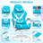 Hoffree Ergonomic Gaming Desk Chair with Vibration Lumbar Pillow for Teens-601824168