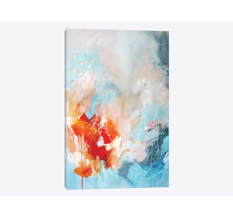 « souvenirs », impression sur toile, H 60 po x l 40po x P 1,5 po, Pas de tapis, Toile tendue