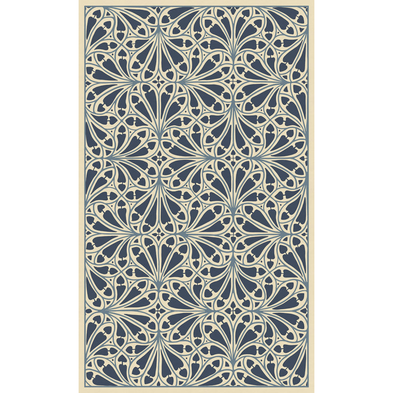 Haybridge Vinyl Indoor Rug, Rectangle 3' x 5'