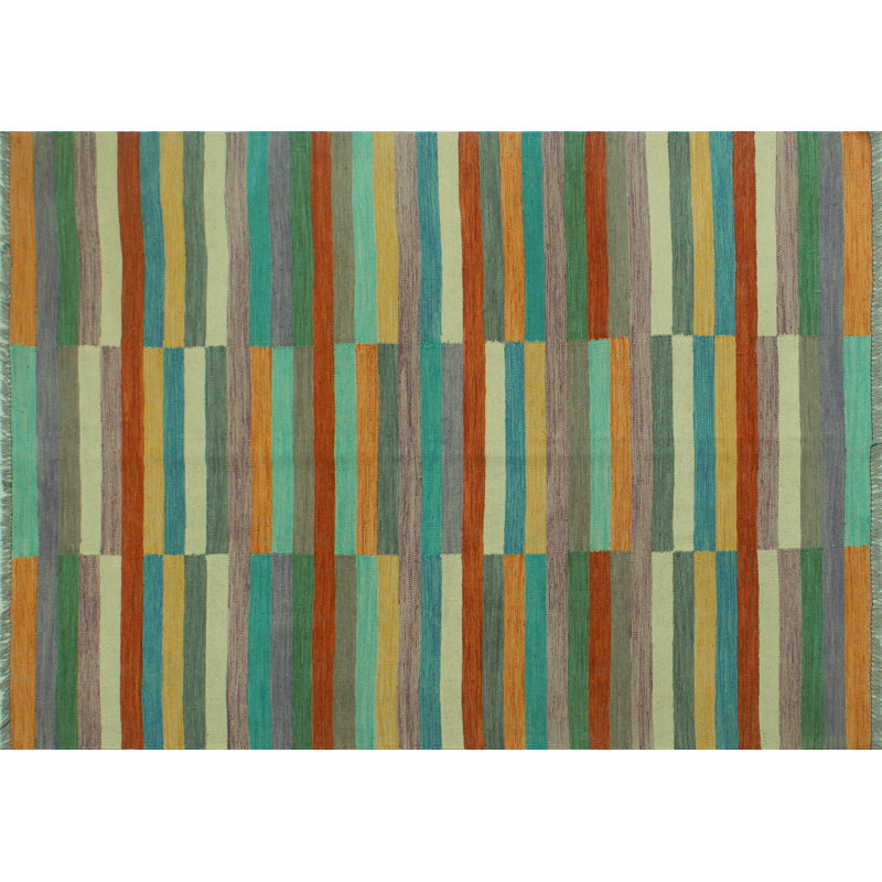 Bradley-Joe Wool Striped Indoor Rug
