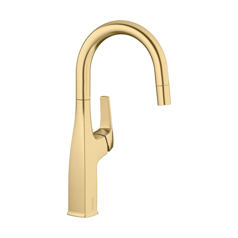 Rivana Pull-Down Bar Faucet - Satin Gold, PVD Satin Gold