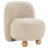 Dinara Kalia Boucle Bun Foot Accent Chair-2034717477