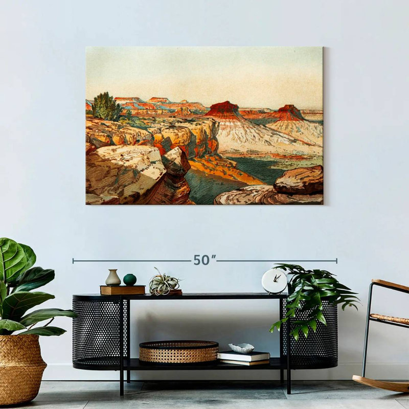 Alvord étonnant paysage du Grand Canyon, H 30 po x l 45 po