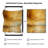 Extra Large Wall Art Fabric Print - Amber Horizon Abstract Wall Decor for Living Room or Bedroom - "Frame Assembly Required (Unfinished Frame)"-1276470260