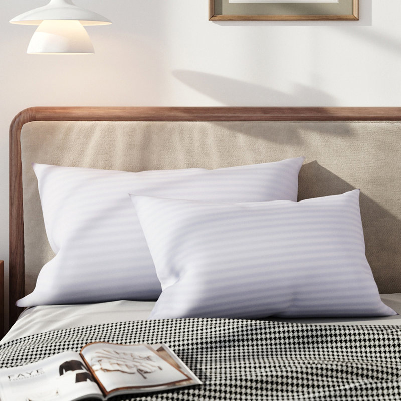 Kahnah Cotton White Bolster Cushion, 48cmH x 74cmW
